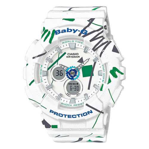 Наручные часы кварцевые женские Casio Baby-G BA-120SC-7A в Снежная Королева