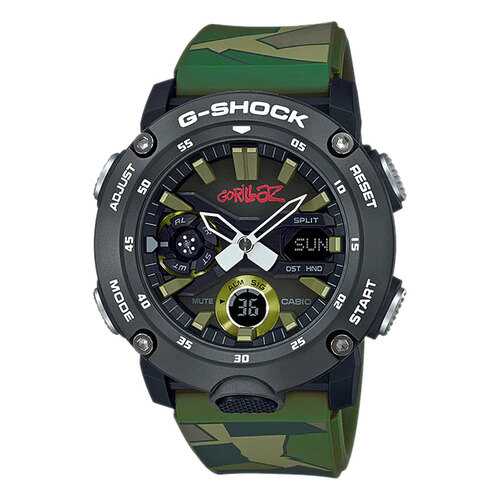 Японские наручные часы Casio G-SHOCK GA-2000GZ-3AER с хронографом в Снежная Королева