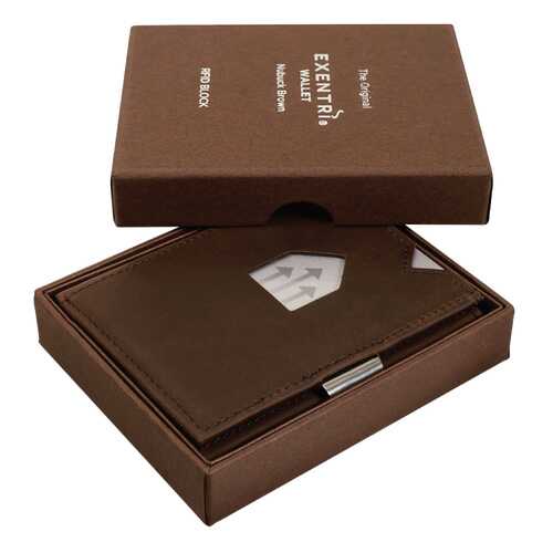 Кошелек Exentri Wallet EX 018 Nubuck Brown в Снежная Королева