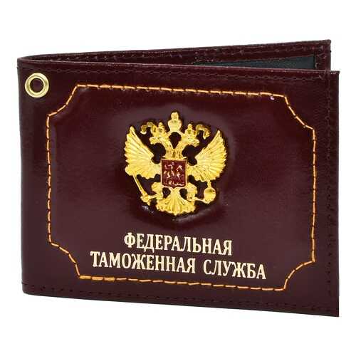 Обложка для удостоверения Федеральная таможенная служба Mashinokom ODD100 бордовая в Снежная Королева