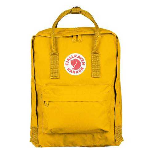 Рюкзак Fjallraven Kanken 141, цвет: желтый, 16 л в Снежная Королева