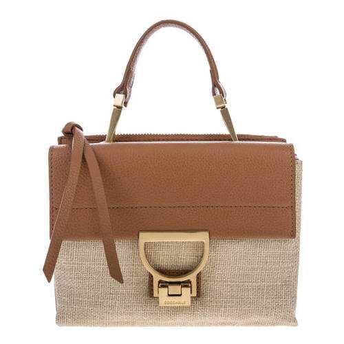 Сумка женская Coccinelle E1 F28 55 B7 01 855 коричневая/бежевая в Снежная Королева