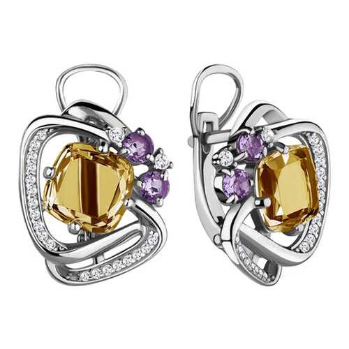 Серьги Aquamarine 47091601А.5 в Снежная Королева