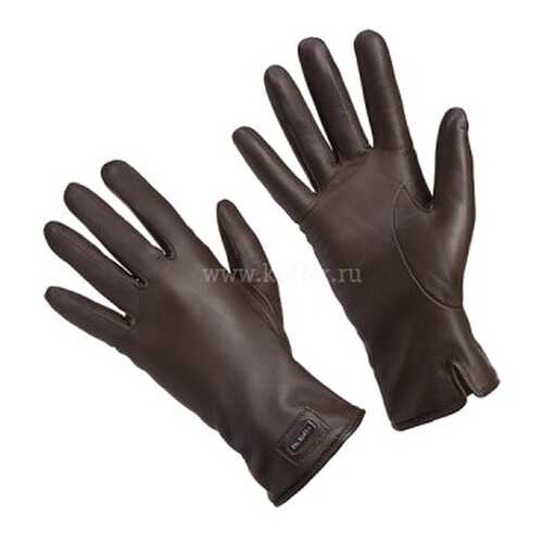 Перчатки женские Dr.Koffer H610097-41 коричневые 7 в Снежная Королева