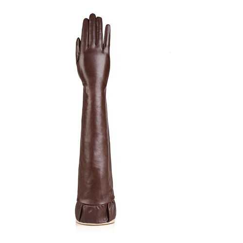 Перчатки женские Eleganzza F-IS8008 коричневые 6.5 в Снежная Королева