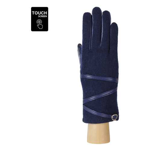 Перчатки женские FABRETTI FS1-12 синие 7.5 в Снежная Королева