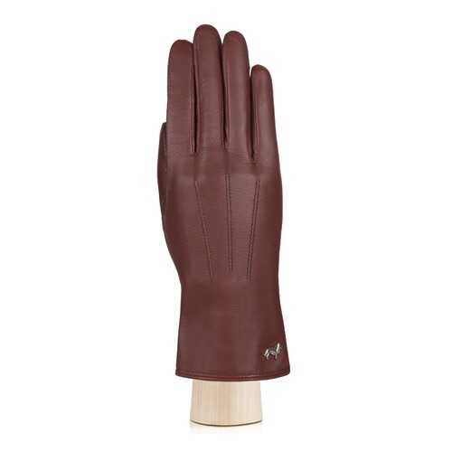 Перчатки женские Labbra LB-4607 коричневые 6.5 в Снежная Королева