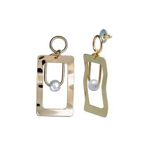 Серьги Corona style B001EGS7120505-GOLD в Снежная Королева