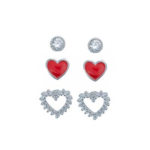 Серьги Corona style B005E1119445K032-SILVER в Снежная Королева