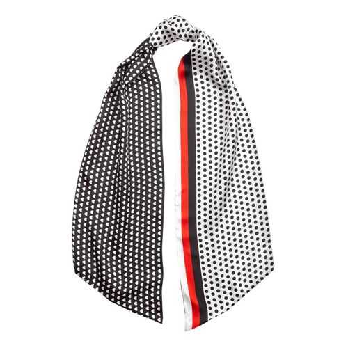 Шарф женский Eleganzza D04-1214 черный/белый в Снежная Королева