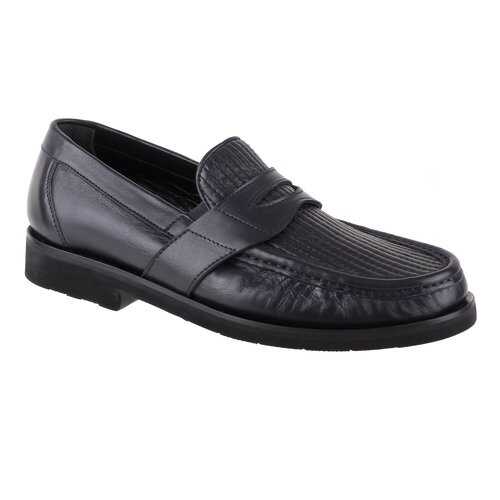 Мокасины мужские ZENUX 77152PNAPPBLBL синие 46 RU в Снежная Королева