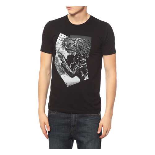 Футболка мужская BRIAN DALES M1494 JK3667.002 черная L в Снежная Королева