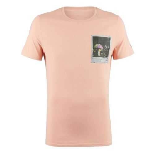 Футболка мужская Guess M0YI73-I3Z11 розовая XL в Снежная Королева