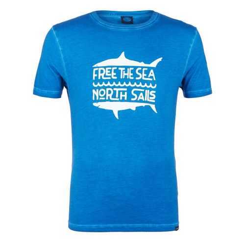 Футболка мужская North Sails 692551 C002 синяя L INT в Снежная Королева