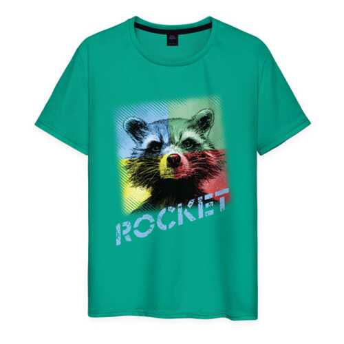 Футболка мужская ВсеМайки 2166483 зеленая XXXL в Снежная Королева