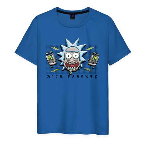 Футболка мужская ВсеМайки 2560407 синяя XXXL в Снежная Королева