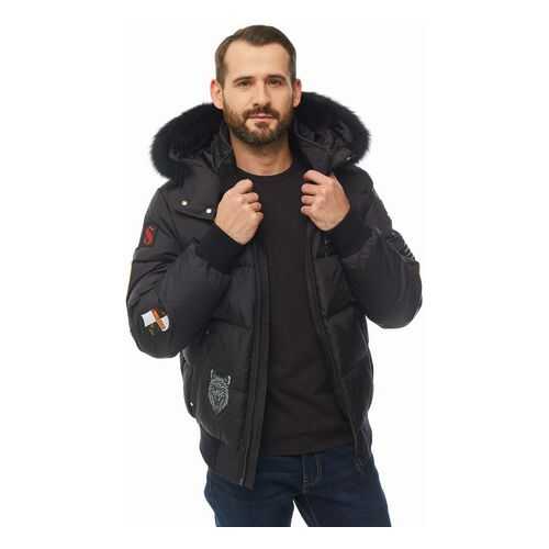 Пуховик мужской Moose Knuckles MK8572MPB черный XXL в Снежная Королева