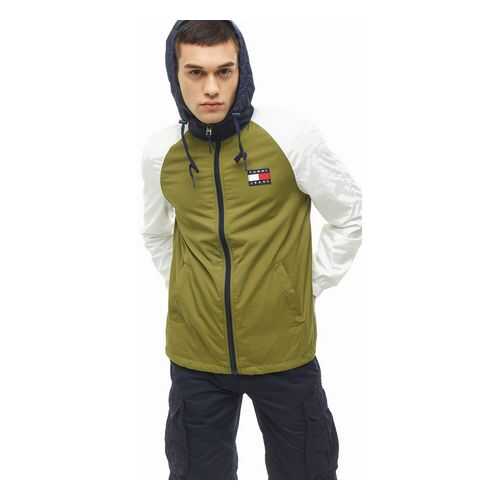 Ветровка мужская Tommy Jeans DM0DM08096 L8Q хаки L в Снежная Королева