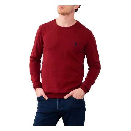 Джемпер мужской U.S. POLO Assn. G081SZ0TK0TD01-BSK9 красный XS в Снежная Королева