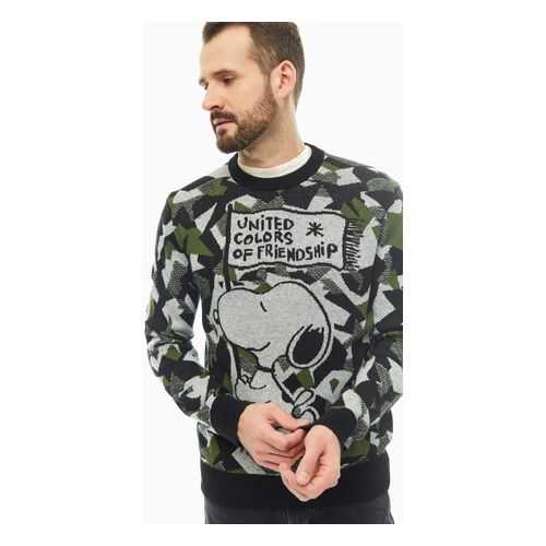 Джемпер мужской United Colors of Benetton 118WK1K16_901 серый M в Снежная Королева