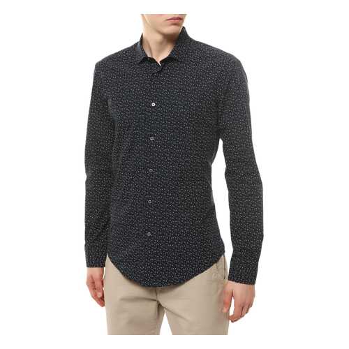 Рубашка мужская BRIAN DALES BS52 ST6989.001 синяя 41 IT в Снежная Королева