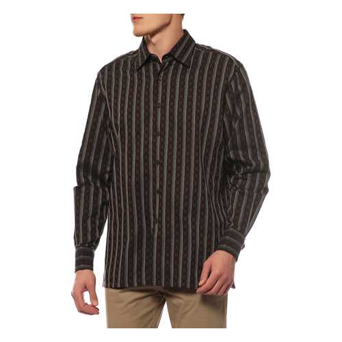 Рубашка мужская Christian Lacroix Homme CO866 коричневая 46 FR в Снежная Королева