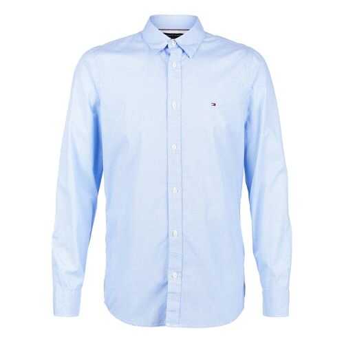 Рубашка мужская Tommy Hilfiger MW0MW12205 0GZ синяя M в Снежная Королева