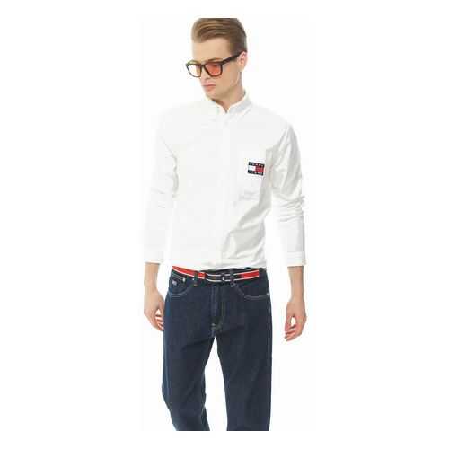 Рубашка мужская Tommy Jeans DM0DM07895 белая M в Снежная Королева