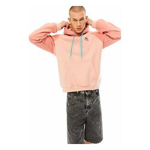 Толстовка мужская Guess M0YQ54-K9V31 розовая XXL в Снежная Королева