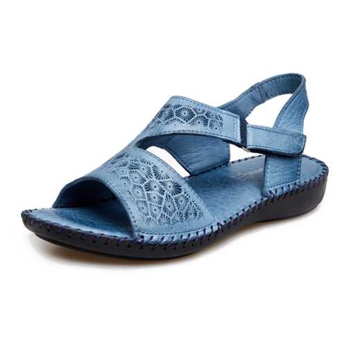 Босоножки женские Alessio Nesca Comfort 019060O0 голубые 38 RU в Снежная Королева