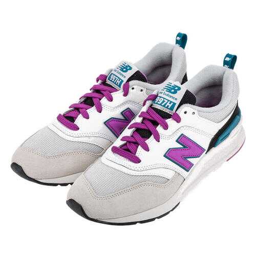 Кроссовки женские New Balance CW997HNA/B белые/серые/фиолетовые/бирюзовые/черные 39.5 RU в Снежная Королева