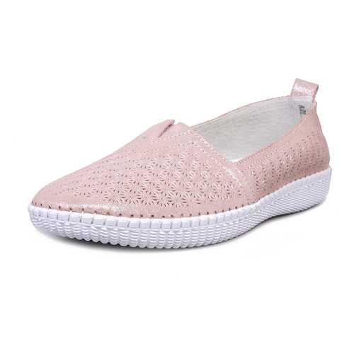 Эспадрильи женские Alessio Nesca Comfort 710018744 розовые 40 RU в Снежная Королева