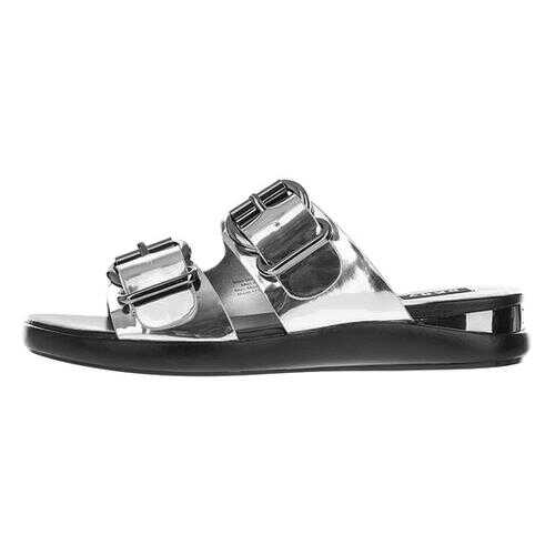 Шлепанцы женские DKNY K4900889 серебристые 7 US в Снежная Королева
