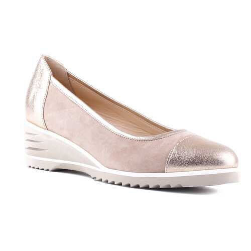 Туфли женские Donna Soft DS0769SB бежевые 37 RU в Снежная Королева