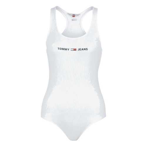 Боди женское Tommy Jeans DW0DW08004 белое XXS в Снежная Королева