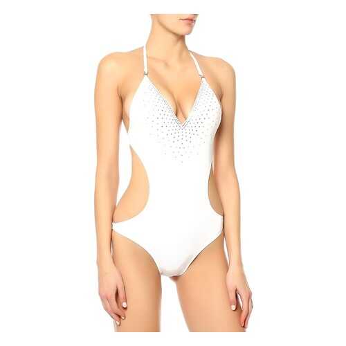 Купальник слитный женский Cotton Club INTERO 59O 01 BIANCO белый 2 IT в Снежная Королева