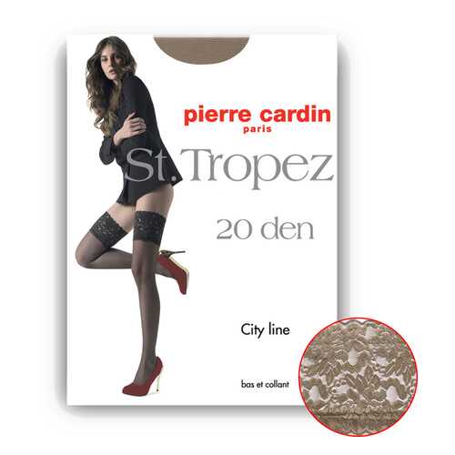 Чулки женские Pierre Cardin Cr ST. TROPEZ0 телесные 3 в Снежная Королева