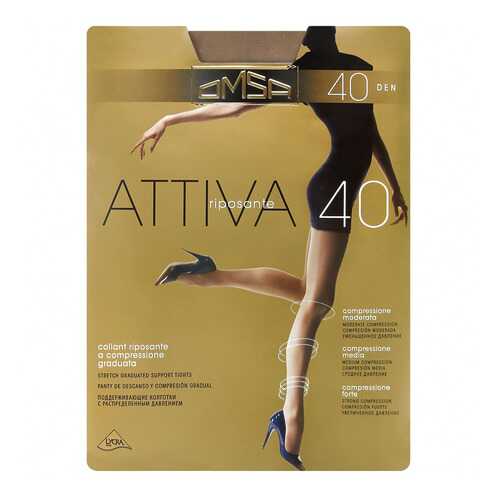 Колготки Omsa ATTIVA 40 XXL / Visone (Лёгкий загар) / 6 (XXL) в Снежная Королева