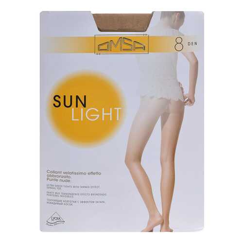 Колготки Omsa SUN LIGHT 8 / Camoscio (Темный загар) / 4 (L) в Снежная Королева