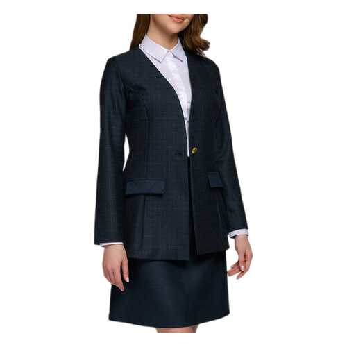 Жакет женский D&M BY 1001DRESS DM01748BL синий XS в Снежная Королева