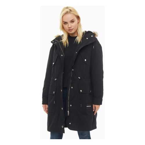 Парка женская Calvin Klein Jeans J20J2.11535.0990 черная L в Снежная Королева