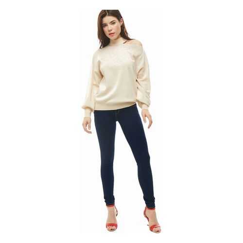 Джемпер женский Guess W0YR91-Z2OV0 бежевый XS в Снежная Королева