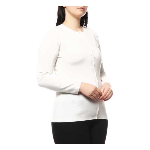 Кардиган женский Cruciani CD17.206/308829 белый 46 IT в Снежная Королева