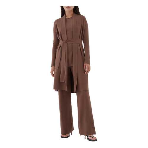 Кардиган женский ZARINA 328611811 коричневый S в Снежная Королева