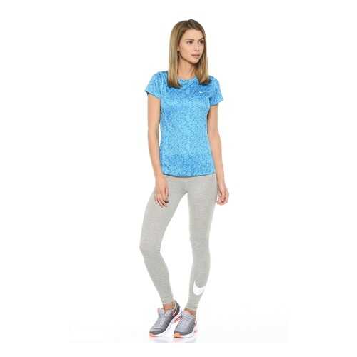 Футболка женская Nike 719545-418 голубая S в Снежная Королева
