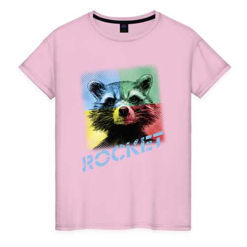 Футболка женская ВсеМайки 2166483 розовая XXXL в Снежная Королева