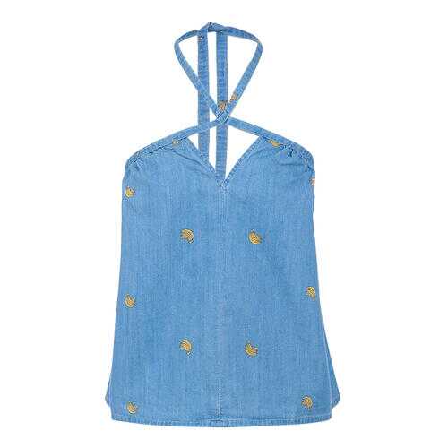 Топ женский Juicy by Juicy Couture синий 42 в Снежная Королева