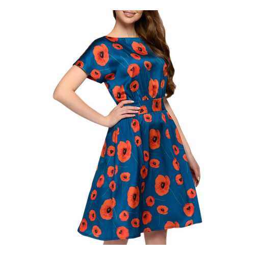 Платье женское D&M by 1001DRESS 0112001-01083TR зеленое S в Снежная Королева