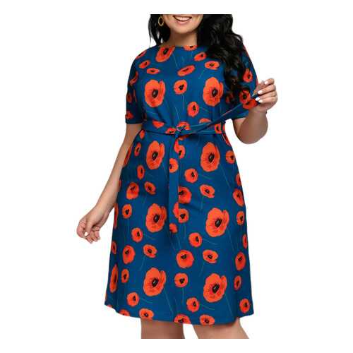 Платье женское D&M by 1001DRESS 0112001-01995TR зеленое M в Снежная Королева