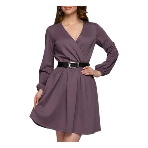 Платье женское D&M by 1001DRESS DM01926PM фиолетовое L в Снежная Королева